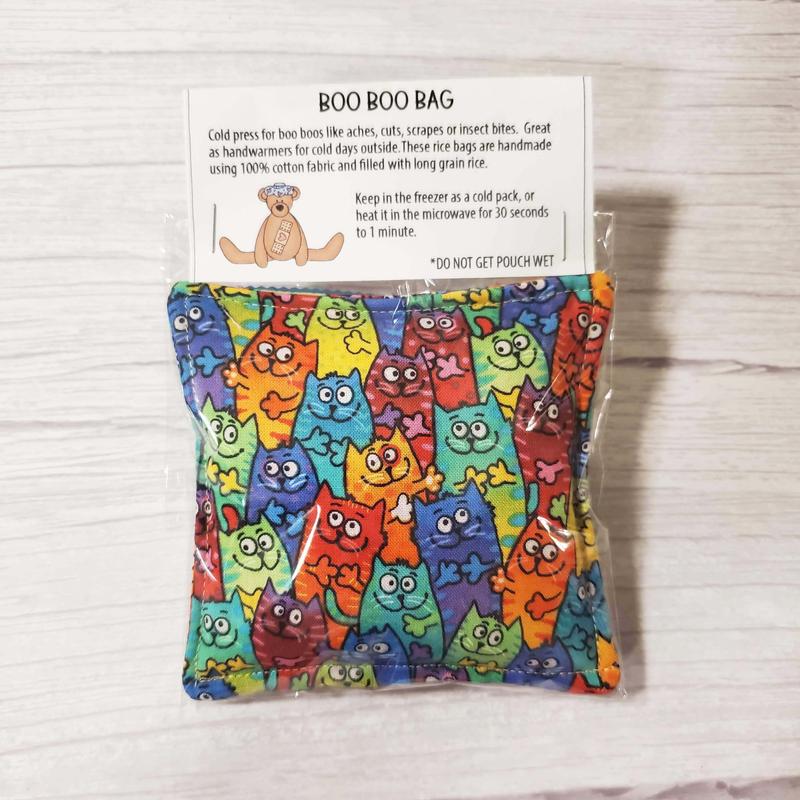 Boo Boo Bag - Colorful Cats